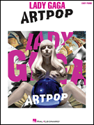 Artpop piano sheet music cover